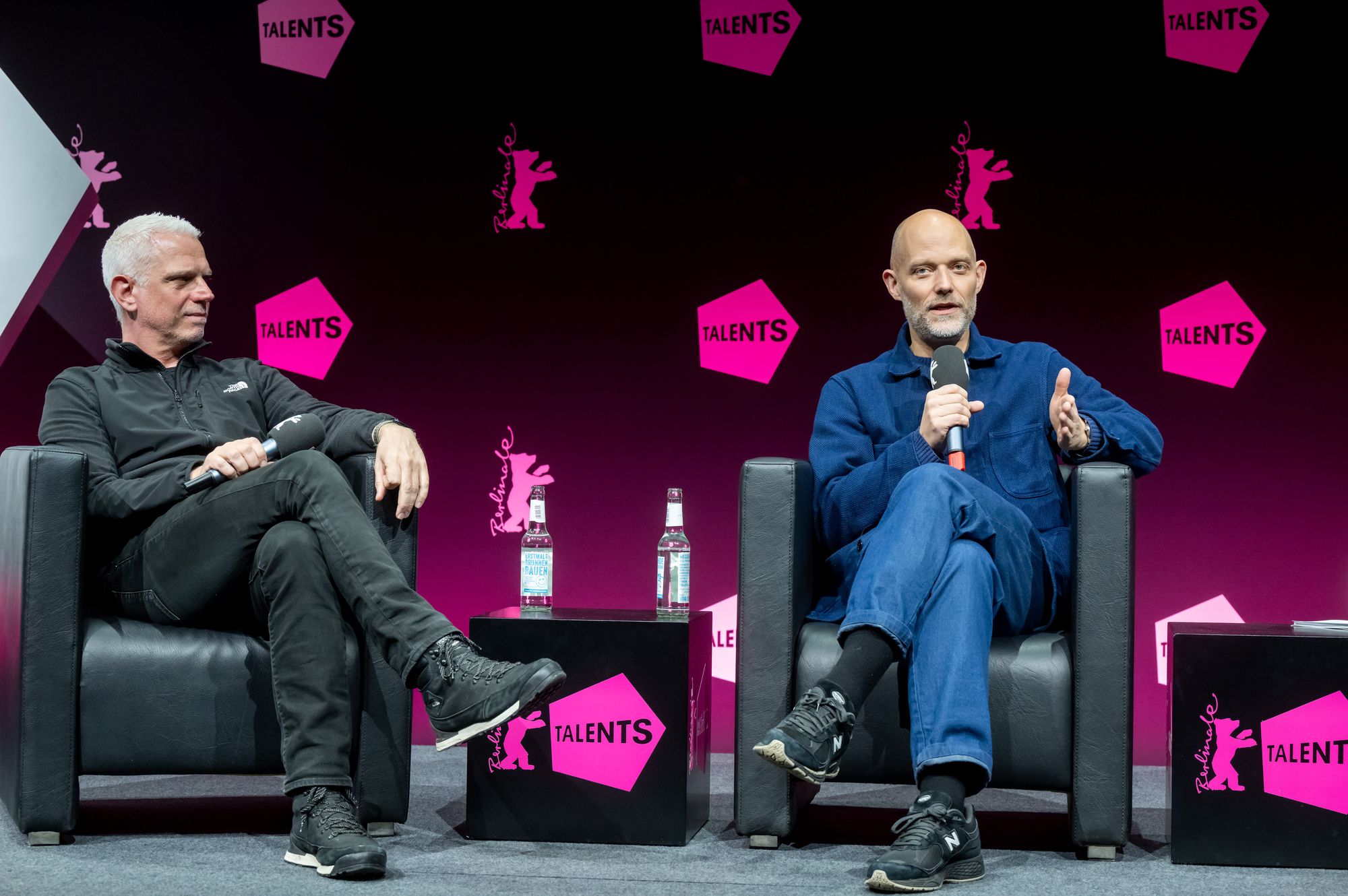 Berlinale Talents alum Eskil Vogt and Oscar-winning editor Olivier Bugge Coutté giving insights into the creative process behind 