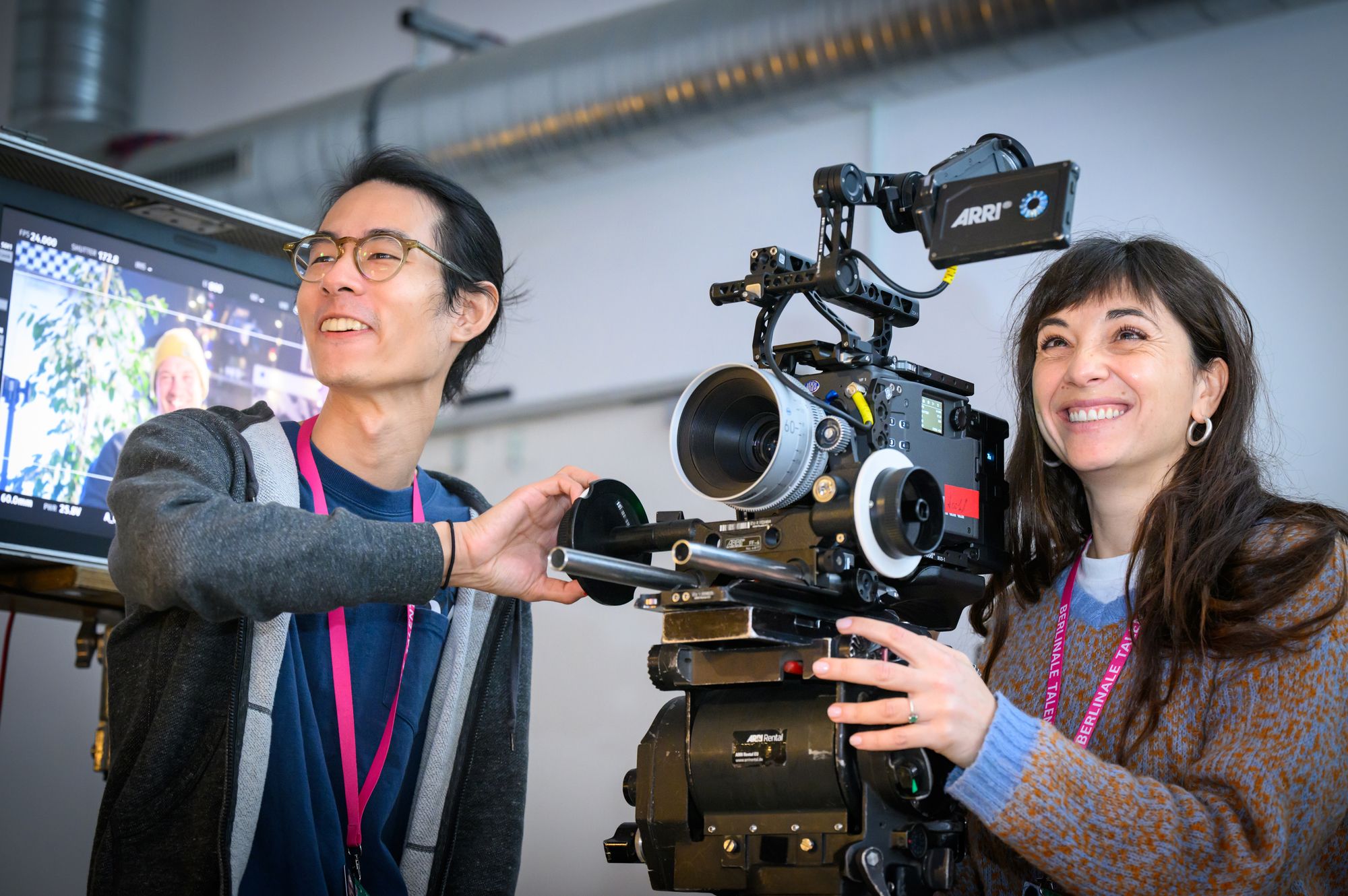 Cinematography Talents Lincoln Yeo and Francesca Zonars enjoy working with top of the range equipment at the Camera Studio at ARRI Rental.